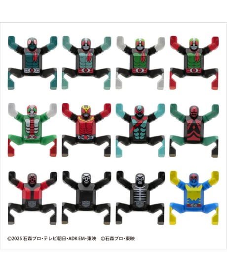 【予約】仮面ライダーシリーズ 立体マグネット入りフィギュア-仮面ライダー大好（だいす）　12個入り1BOX　［プレックス］
