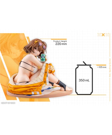 【予約】アニス：スパークリングサマー　PVC塗装済み完成品　勝利の女神：NIKKE　［コトブキヤ］