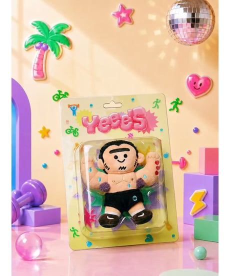 【予約】【送料無料】MR.BONE「Yeeeees！」ぬいぐるみマスコット　[マイ・オン・カルチャー]
