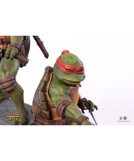 【予約】TMNT ティーンエイジ・ミュータント・ニンジャ・タートルズ 1990/ タートルズ 1/6 ジオラマ スタチュー　［ピュアアーツ］