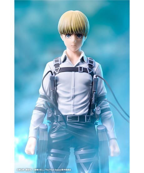 【予約】OSHI WORKS アルミン・アルレルト The Final Season ver.　進撃の巨人 The Final Season.　PVC塗装済み完成品　［コトブキヤ］