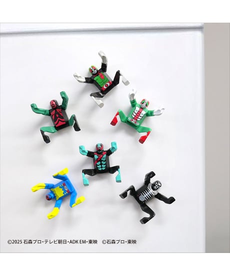 【予約】仮面ライダーシリーズ 立体マグネット入りフィギュア-仮面ライダー大好（だいす）　12個入り1BOX　［プレックス］