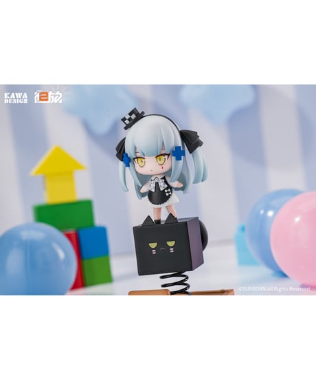 【予約】ドールズフロントライン2：エクシリウム くろねこクルカイ バネフィギュア　［KAWA DESIGN］