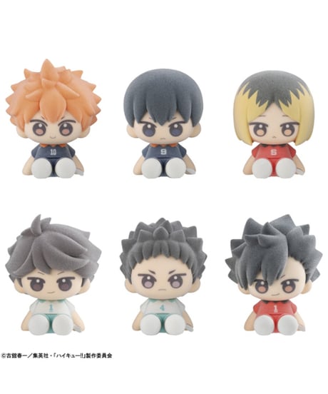 【予約】ぬいっぽ ハイキュ―!!　6個入り1BOX　［メガハウス］
