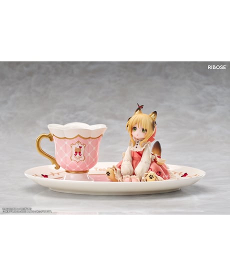 【予約】DLCシリーズ『ティータイム キャッツ』「オレンジ キャット」 完成品フィギュア　[RIBOSE]