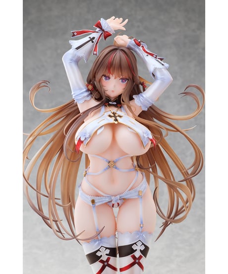 【予約】シノビマスター 閃乱カグラ NEW LINK 鴇 ～抱き枕 Ver.～ 1/4 塗装済み完成品フィギュア　[アルファマックス]