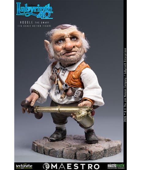 【予約】ラビリンス/ ホグル ザ・ドワーフ 1/6 アクションフィギュア　『ラビリンス/魔王の迷宮』　[インフィニティスタチュー]