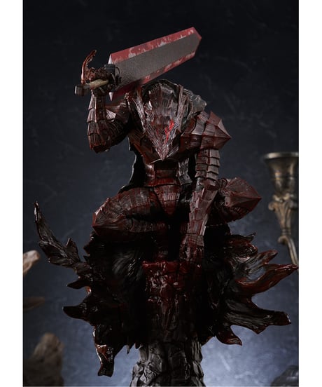 【予約】POP UP PARADE ガッツ[狂戦士の甲冑] Bloody Paint Ver. L size　塗装済み完成品フィギュア　ベルセルク 　[マックスファクトリー]