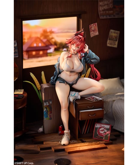 【予約】勝利の女神：NIKKE レッドフード：レトロデイズ 1/7 完成品フィギュア　［Hobby sakura］