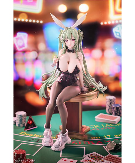 【予約】ソーダ：トゥインクルバニー　勝利の女神：NIKKE　1/4　PVC塗装済み完成品　［コトブキヤ］