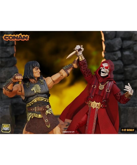 【予約】エピック H.A.C.K.S./ コナン・ザ・バーバリアン : ルーラー・オブ・アキロニア キング・コナン 1/12 アクションフィギュア(完成品)  [BOSS FIGHT STUDIO]