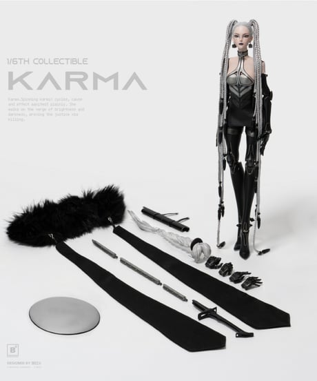 【予約】Beautiful Chemistry x Gu Junyi: Alba Series Original Collector-Grade Action Figure - KARMA