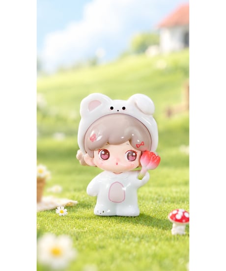【予約】【送料無料】HANA BEAR 今日はごきげん  ブラインドボックスフィギュア　10個入り1BOX　［BOPTOYS（ボップトイズ）］