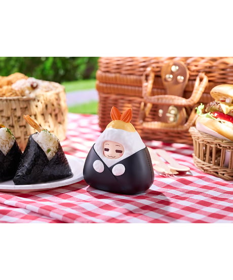 【予約】ねんどろいどもあ きぐるみフェイスパーツケース（天むす）　塗装済み完成品　［グッドスマイルカンパニー］