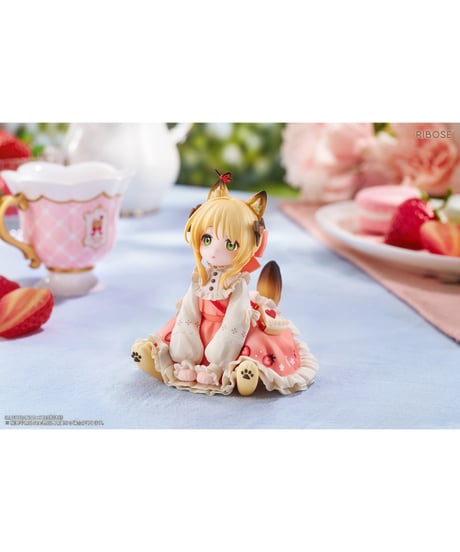 【予約】DLCシリーズ『ティータイム キャッツ』「オレンジ キャット」 完成品フィギュア　[RIBOSE]