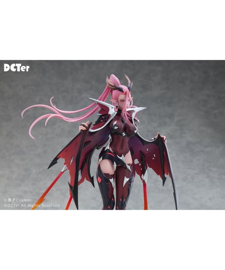 【予約】竜姫士 ヘスリオン　1/7スケール　塗装済み完成フィギュア　［PLUM］