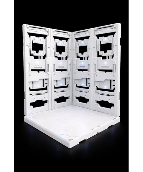 【ワンフェス2026夏 当日受取限定】 LEDハンガーベース プレミアムホワイト（成型色）