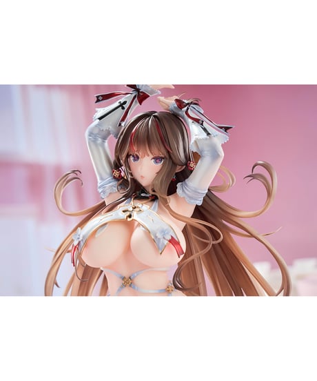 【予約】シノビマスター 閃乱カグラ NEW LINK 鴇 ～抱き枕 Ver.～ 1/4 塗装済み完成品フィギュア　[アルファマックス]