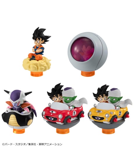 【予約】ゆらコレシリーズ ドラゴンボールZ コレクション01　6個入り1BOX　［メガハウス］