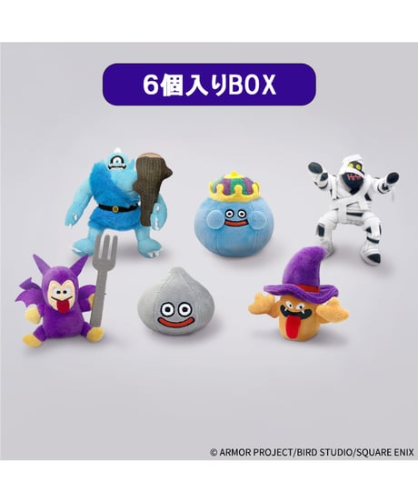 【予約】ドラゴンクエスト ミニパペットぬいぐるみコレクションVol.1 　6個入り1BOX　［スクウェア・エニックス］
