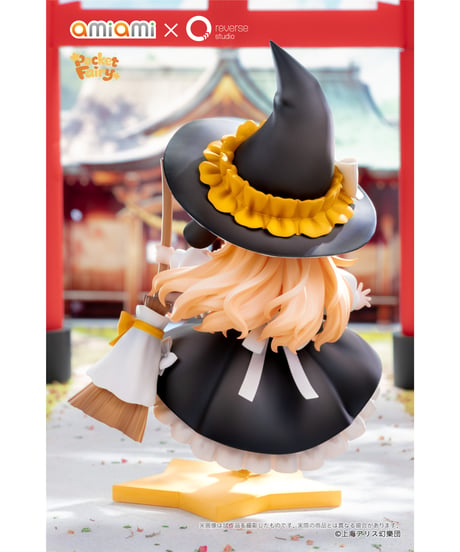 【予約】Reverse 手のひら精霊 東方Project 霧雨魔理沙 完成品フィギュア　［あみあみ×Reverse Studio］