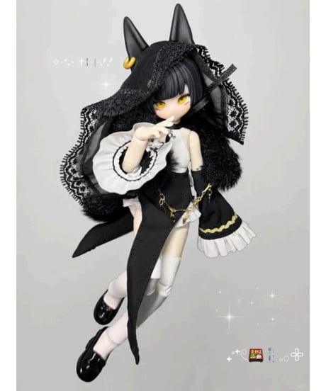 【予約】【送料無料】「ニャーニャーニャー次元」 BJDドール ブラインドボックス　6個入り1BOX　［InedibleDoll（イネディブルドール）］