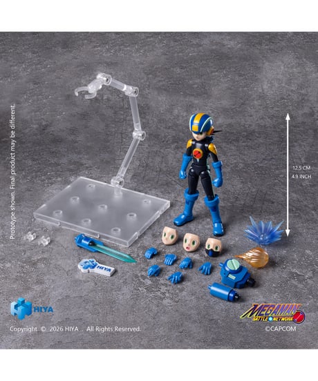 【予約】 ロックマンエグゼ アクションフィギュア ロックマン.EXE　［ハイヤトイズ］