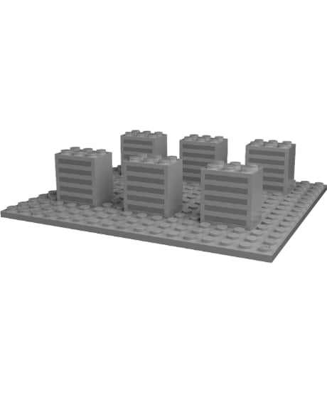 【予約】　BRICKROID ビルA+ベースセット(完成品)　[ グッドスマイルカンパニー]