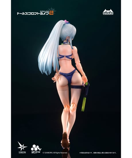 【予約】pocket art PA013 ドールズフロントライン2：エクシリウム クルカイ 蒼き軌跡Ver. 豪華版 1/12 完成品アクションフィギュア　［HASUKI］