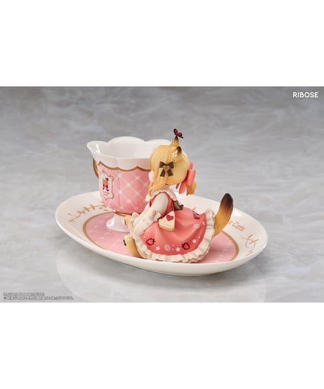 【予約】DLCシリーズ『ティータイム キャッツ』「オレンジ キャット」 完成品フィギュア　[RIBOSE]
