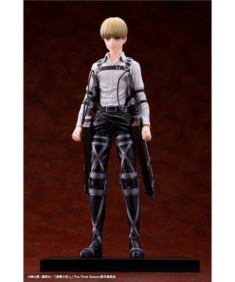 【予約】OSHI WORKS アルミン・アルレルト The Final Season ver.　進撃の巨人 The Final Season.　PVC塗装済み完成品　［コトブキヤ］