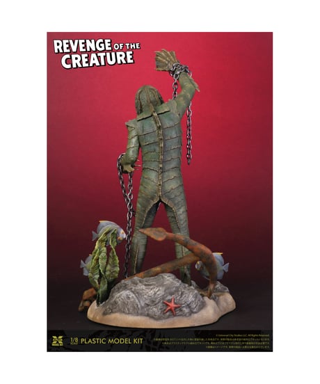 【予約】1/8スケール 半魚人の逆襲 プラスチックモデルキット ［エクスプラス］
