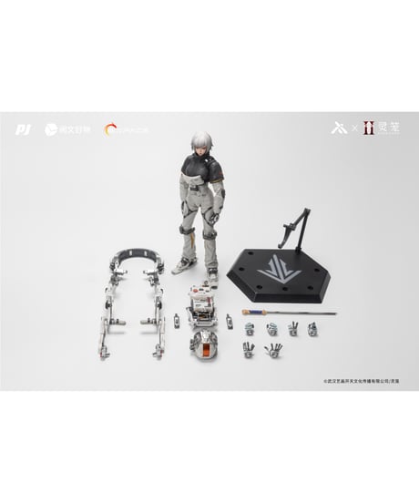 【予約】霊籠(リンロン) 1/6 白月魁(バイユエクゥェイ) 雨燕号EVAスーツ フィギュアVer. アクションフィギュア(完成品)　［モキマジック］