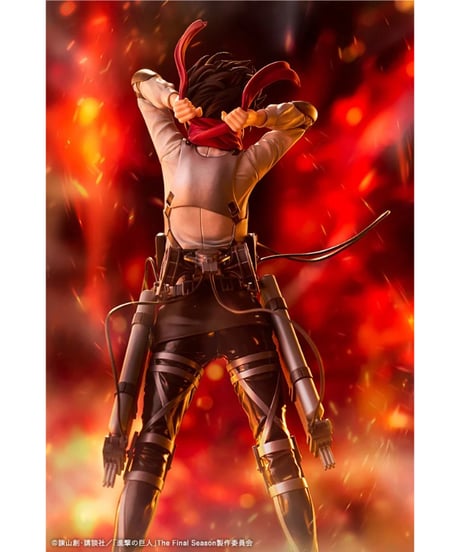 【予約】OSHI WORKS ミカサ・アッカーマン The Final Season ver.　PVC塗装済み完成品　TVアニメ『進撃の巨人』The Final Season　［コトブキヤ］
