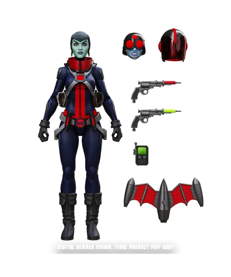 【予約】エピック H.A.C.K.S./ マーシー・ザレスカ: ヴァンピロン・シークレットサービス 1/12 アクションフィギュア　［ボスファイトスタジオ］