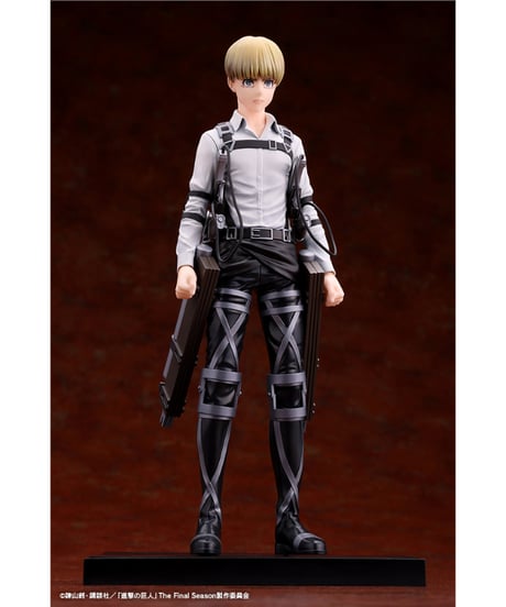 【予約】OSHI WORKS アルミン・アルレルト The Final Season ver.　進撃の巨人 The Final Season.　PVC塗装済み完成品　［コトブキヤ］