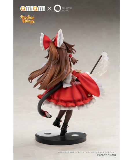 【予約】【特典付】Reverse 手のひら精霊 東方Project 博麗霊夢  塗装済み完成品フィギュア　［あみあみ×Reverse Studio］