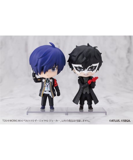 【予約】OSHI WORKS Mini ペルソナ5 ザ・ロイヤル ジョーカー　PVC塗装済み完成品　［コトブキヤ］