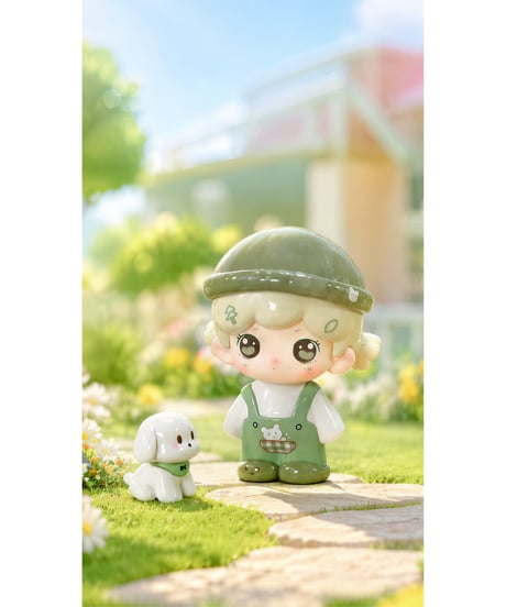 【予約】【送料無料】HANA BEAR 今日はごきげん  ブラインドボックスフィギュア　10個入り1BOX　［BOPTOYS（ボップトイズ）］