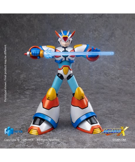 【予約】ロックマンX アクションフィギュア X マックスアーマー Ver.  (完成品)　［ハイヤトイズ］