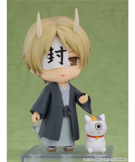 【予約】ねんどろいど 夏目貴志＆ニャンコ先生 式Ver. べーしっく　塗装済み可動フィギュア　夏目友人帳　[グッドスマイルカンパニー]
