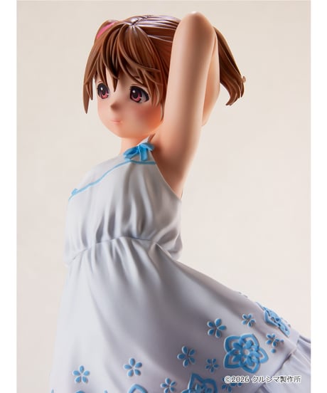 【予約】すずみちゃん　～おでかけ日和～　成形色フレッシュ　レジンキャストキット　［クルシマ製作所］