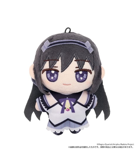 【予約】魔法少女まどか☆マギカ ぬいパル（ぬいぐるみマスコット）／暁美ほむら（ワルプルギスの廻天ver.）　[ムービック]