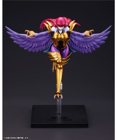 【予約】OSHI WORKS　ハーピィ・レディ　PVC塗装済み完成品　遊☆戯☆王デュエルモンスターズ　［コトブキヤ］