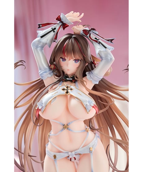 【予約】シノビマスター 閃乱カグラ NEW LINK 鴇 ～抱き枕 Ver.～ 1/4 塗装済み完成品フィギュア　[アルファマックス]