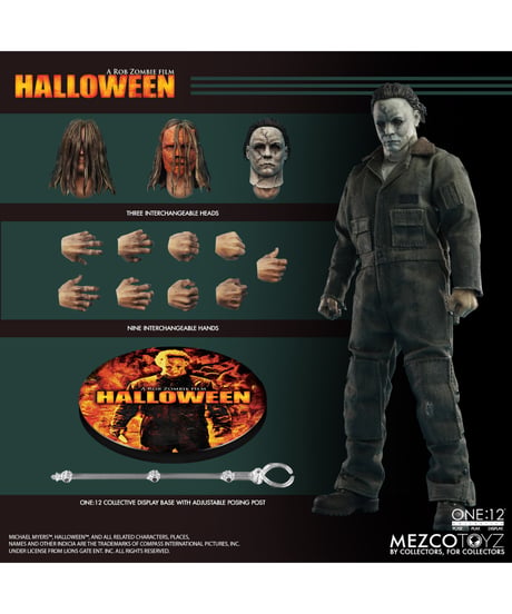 【予約】ワン12コレクティブ/ ハロウィン 2007: マイケル・マイヤーズ 1/12 アクションフィギュア　［メズコトイズ］