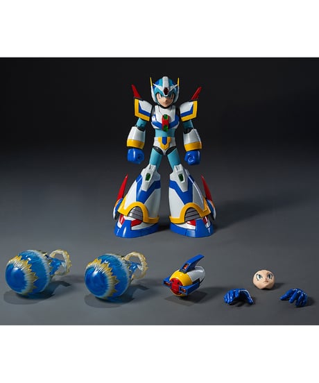 【予約】MDLX エックス フォースアーマー　塗装済み可動フィギュア　ロックマンX　[threezero]