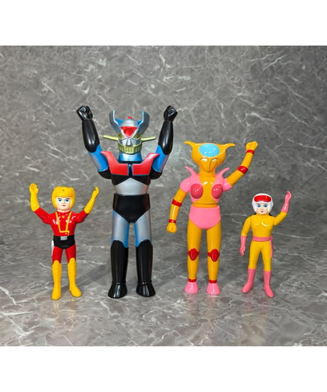 【予約】バイナルアーカイブスプロジェクト 復刻版 正義のロボットマジンガーZソフビセット　［プレックス］