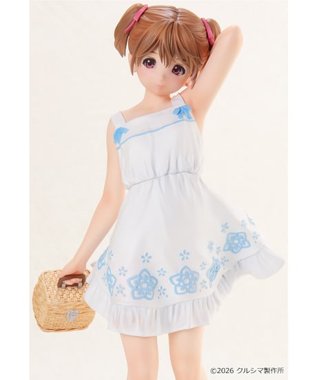 【予約】すずみちゃん　～おでかけ日和～　成形色フレッシュ　レジンキャストキット　［クルシマ製作所］