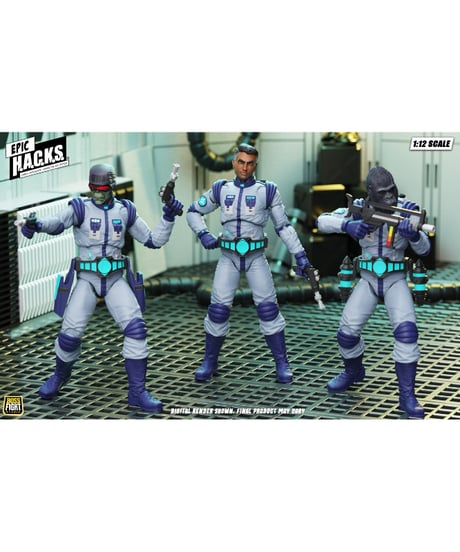 【予約】エピック H.A.C.K.S./ ランド・アローラ: ガンマ・スクワッド・リーダー 1/12 アクションフィギュア　［ボスファイトスタジオ］